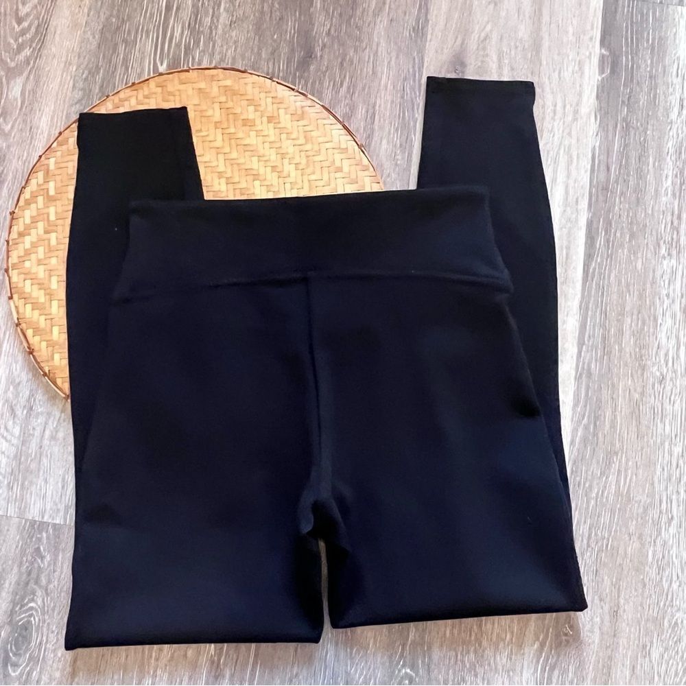 NEW SPANX Seamless Ponte leggings black womens size M - Picture 4 of 5